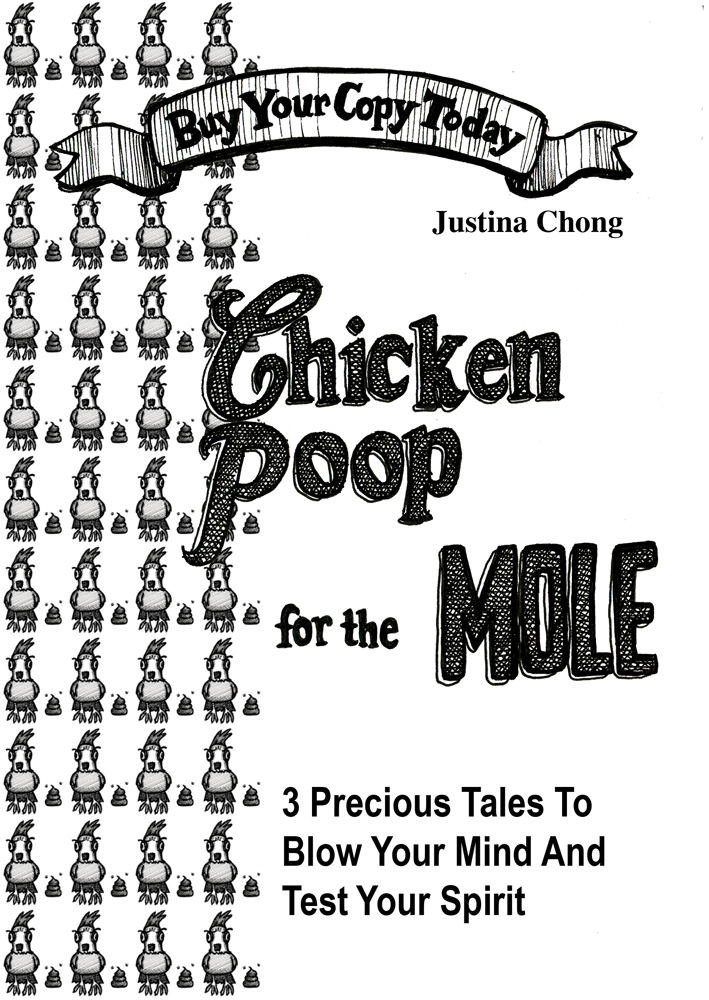 chicken poop for the mole