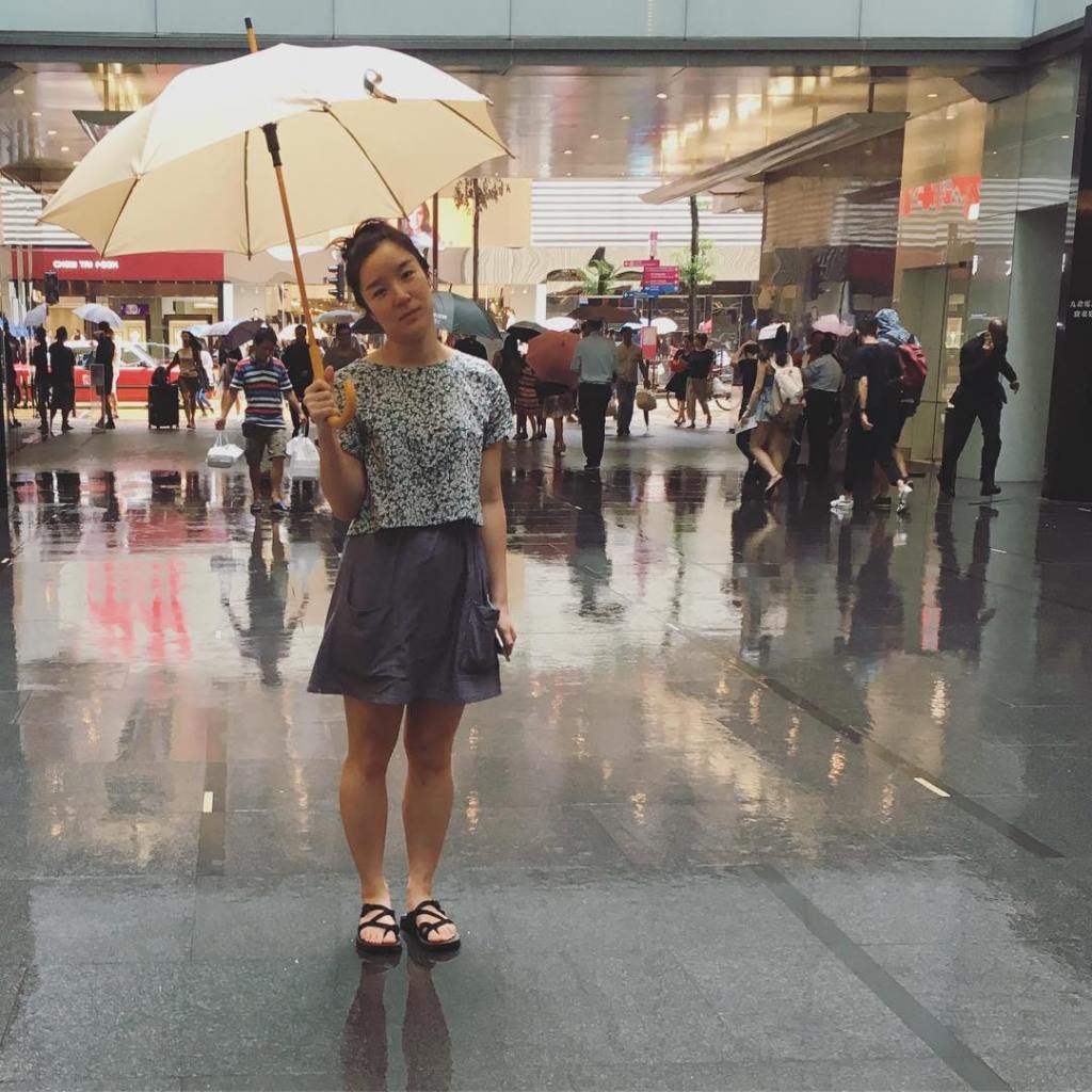 Inari Crop Tee, pattern by Named