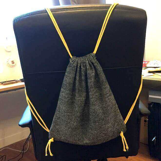 diy drawstring backpack