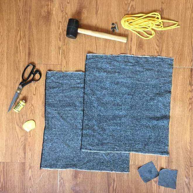 diy drawstring backpack materials