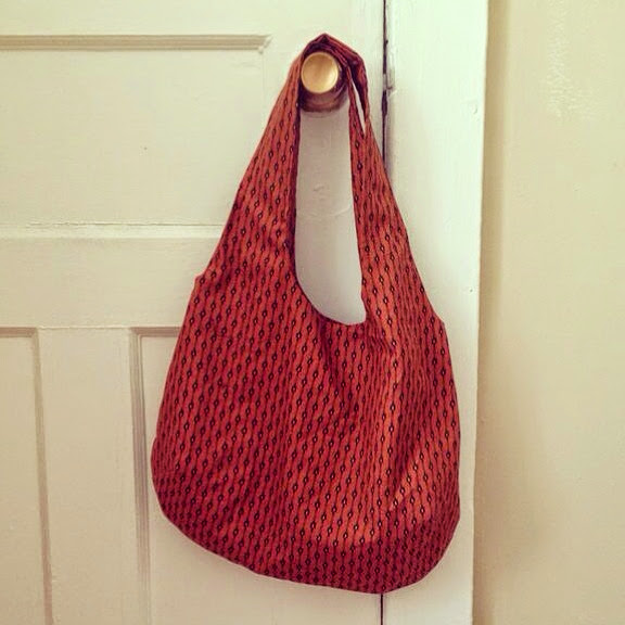 very purple person bag