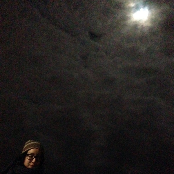 justina and the moon