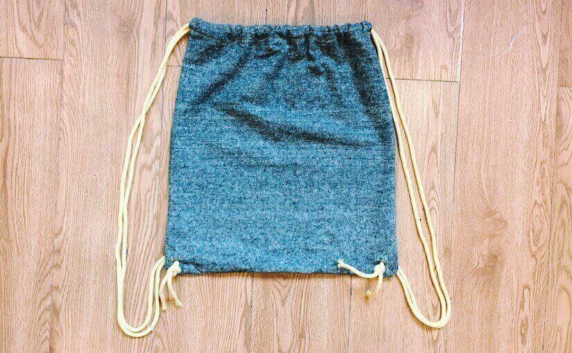 diy drawstring bag tutorial