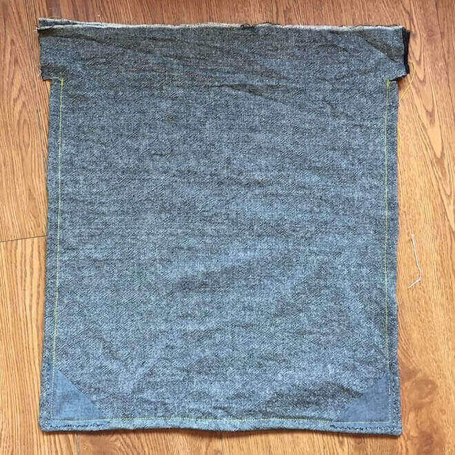 second seam allowance sewn